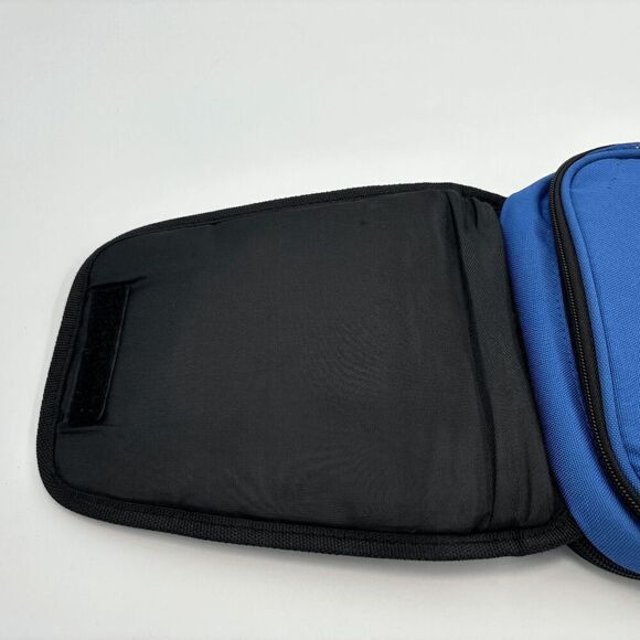 Nintendo 3DS DS DSi Lite Carrying Case Blue - No Strap Hand Held System - Picture 3 of 9